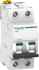 Schneider – Автоматичен прекъсвач Acti 9 iC60N 2P 25A крива C 6kA SE – iC60N крива C
