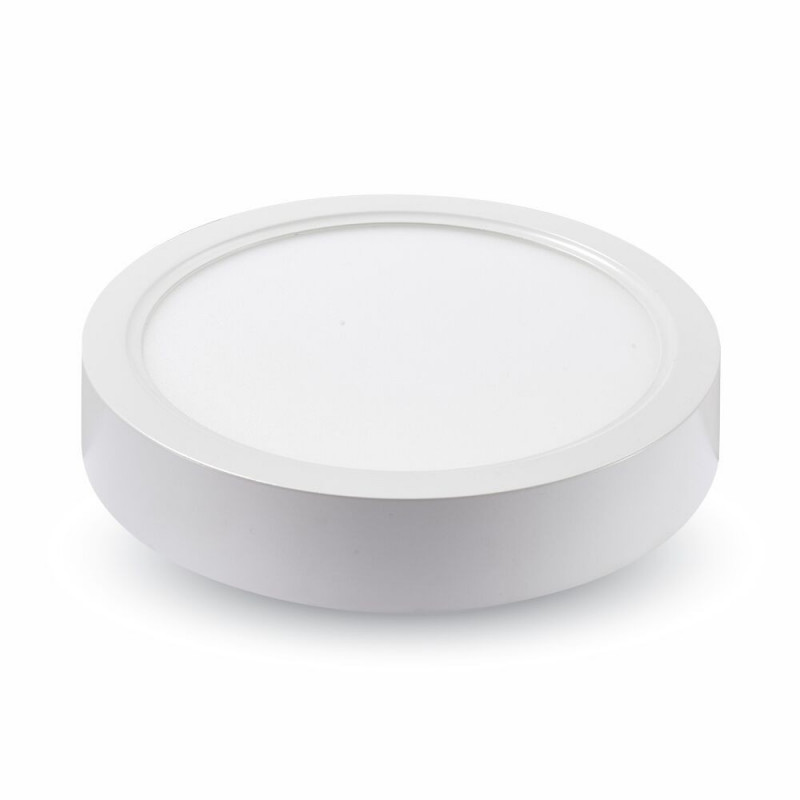 V-TAC – 8W ПАНЕЛ ВЪНШЕН МОНТАЖ КРЪГЪЛ БЯЛА - – LED Панели