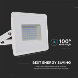 50W SMD ПРОЖЕКТОР Е-СЕРИЯ 6500K БЯЛ — снимка 7