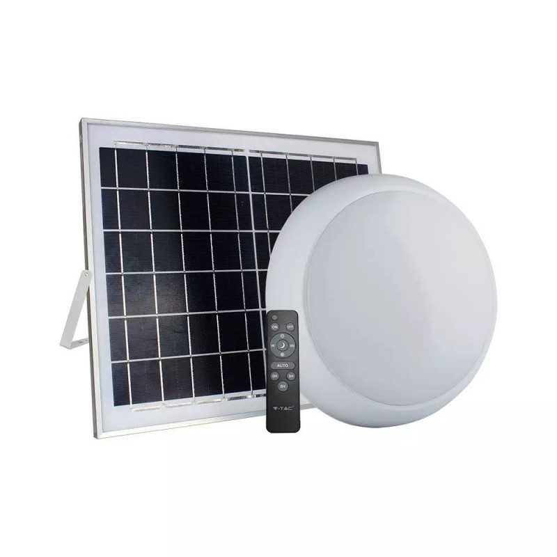 V-TAC – 15W СОЛАРЕН ПЛАФОН СЕНЗОР RF 3В1 IP65 – LED Плафониери