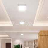 6W LED Панел Външен Квадрат 4000К — снимка 10