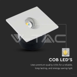 3W LED Луна за Стена Квадрат 3000К — снимка 6