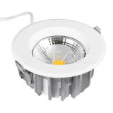 40W СОВ Луна Кръгла A++ 120lm/W 6500K — снимка 5