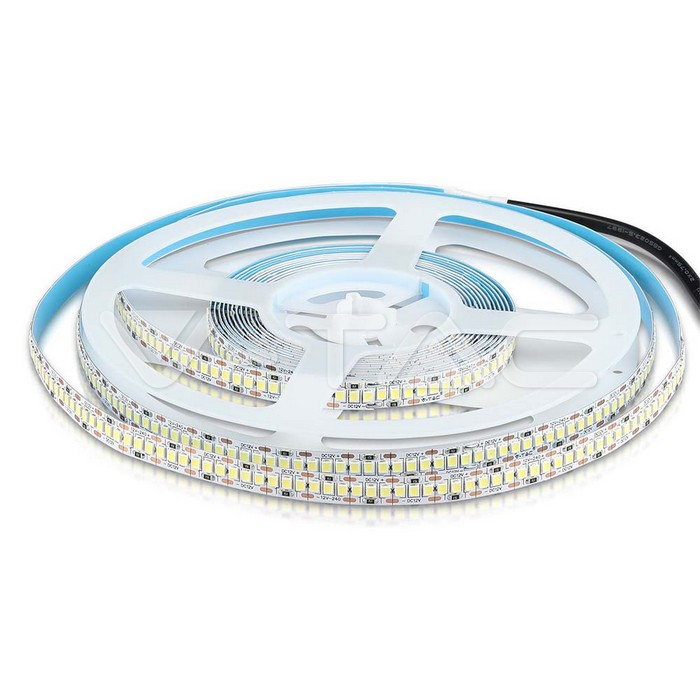 V-TAC – LED Лента SMD2835 240/1 High Lumen Топло Бяла Невлагозащитена