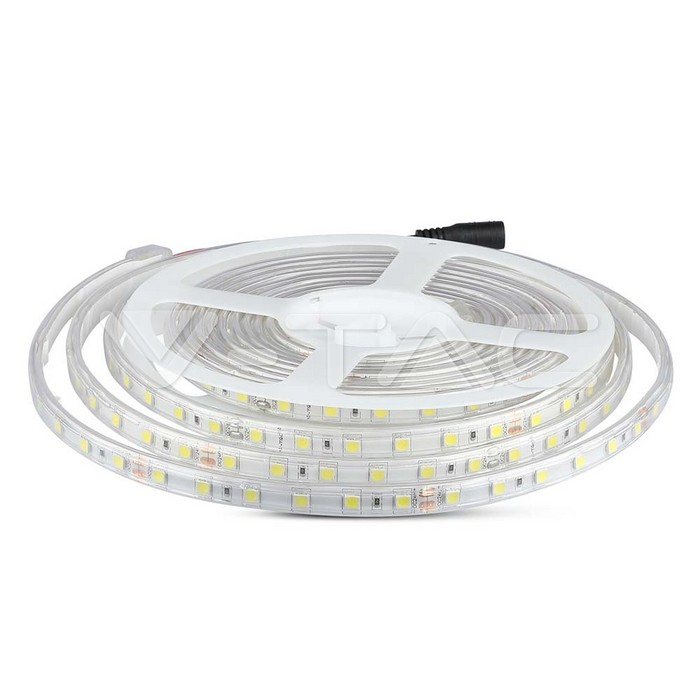 V-TAC – LED Лента 5050 60/1 24V IP65 6500K