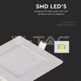 3W LED Premium Панел Квадрат 4000K — снимка 4