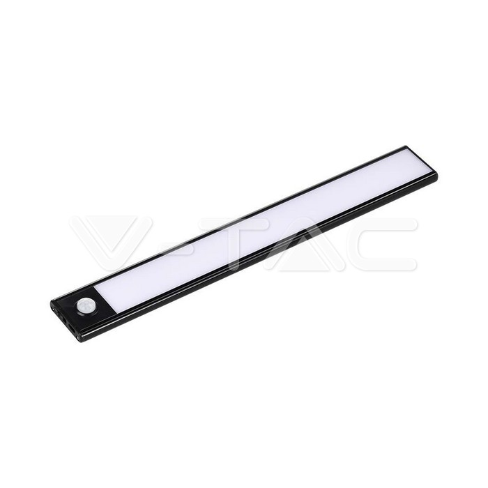 V-TAC – 2W LED Лампа за Гардероб/Шкаф Черно Тяло 4000К IP20 – LED Осветление за мебели