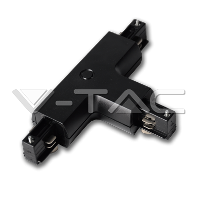 V-TAC – 4T Конектор за черна Релса – LED Релсов Монтаж