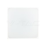 30W LED Плафон Квадрат Бяла Рамка 4000К IP44 — снимка 3