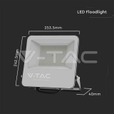 100W LED Прожектор Черно Тяло 6500K 185lm/W — снимка 7