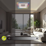 Мултифункционална LED плафониера с дистанционно DAKOTA ∙ 102W ∙ RGB+CCT ∙ 3000-6000K — снимка 8