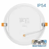 LED луна за вграждане VERA LED ∙ 24W ∙ CCT-switch ∙ 3000K-4000K-6400K ∙ IP54 — снимка 4