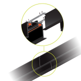 SLIM25 метална планка M-Track metal сет 2 бр./6 бр. нитове — снимка 2