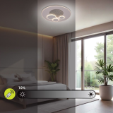 Мултифункционална LED плафониера с дистанционно ALIS LED ∙ 64W ∙ CCT ∙ 3000-6000K — снимка 7