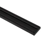 SLIM25 Магнитна релса за външен монтаж SlimTrack ∙ 1M ∙ Черен — снимка 1