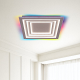 Мултифункционална LED плафониера с дистанционно DAKOTA ∙ 102W ∙ RGB+CCT ∙ 3000-6000K — снимка 3